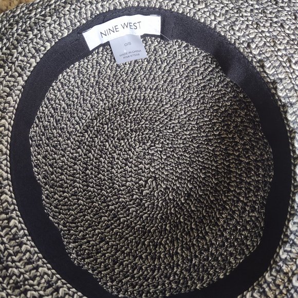 Nine West Grommet Ribbon Fashion Hat New - Picture 7 of 8